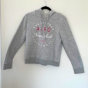 Aeropostale light gray hoodie.